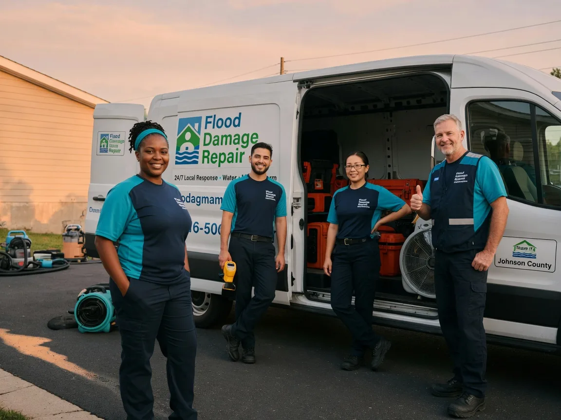 Water Damage Restoration company in West Mansfield, OH